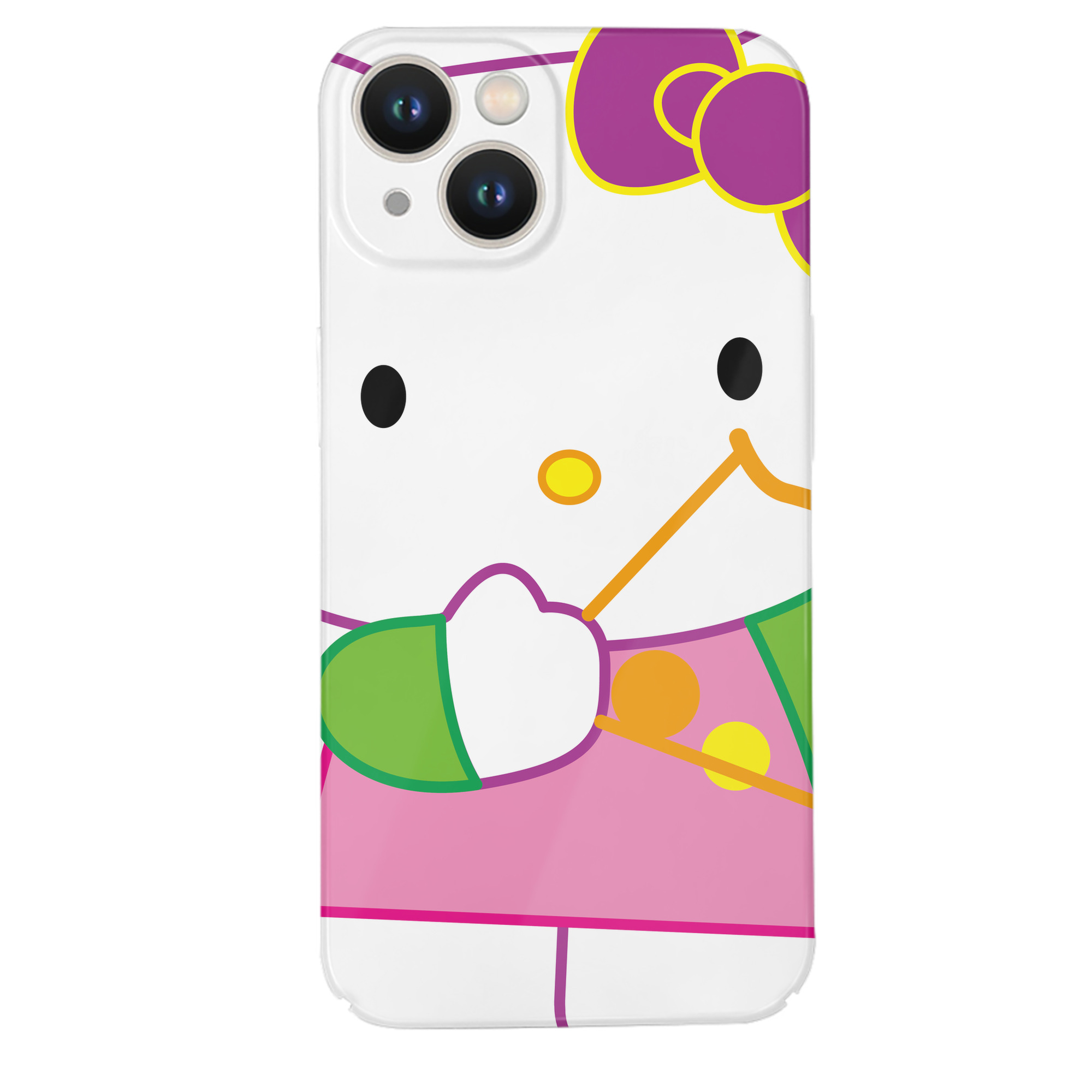 （画像用） Hello Kitty ハローキティ 【iPhone 14シリーズ対応】ハードケース